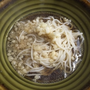 かき玉　温麺